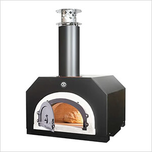 27" x 22" Countertop Wood Fired Pizza Oven (Solar Black)