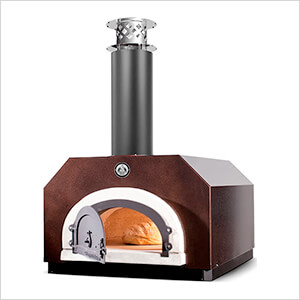 38" x 28" Countertop Wood Fired Pizza Oven (Copper Vein)