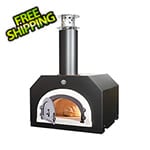 Chicago Brick Oven 38" x 28" Countertop Wood Fired Pizza Oven (Solar Black)