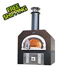 Chicago Brick Oven 38" x 28" Hybrid Countertop Natural Gas / Wood Pizza Oven (Copper Vein - Residential)