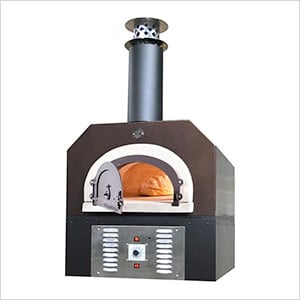 38" x 28" Hybrid Countertop Liquid Propane / Wood Pizza Oven (Copper Vein - Residential)