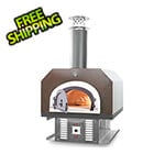 Chicago Brick Oven 38" x 28" Hybrid Countertop Liquid Propane / Wood Pizza Oven (Copper Vein - Residential)