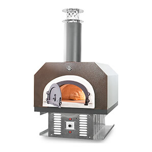 38" x 28" Hybrid Countertop Liquid Propane / Wood Pizza Oven (Copper Vein - Residential)