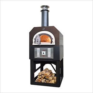 38" x 28" Hybrid Countertop Natural Gas / Wood Pizza Oven (Copper Vein - Residential)