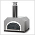 38" x 28" Hybrid Countertop Natural Gas / Wood Pizza Oven (Silver Vein - Residential)