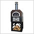 38" x 28" Hybrid Countertop Liquid Propane / Wood Pizza Oven (Copper Vein - Residential)