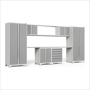 PRO Series Platinum 9-Piece Set with Stainless Steel Top