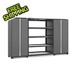 NewAge Garage Cabinets PRO Series Grey 3-Piece Garage Cabinet Set