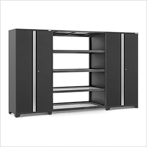 PRO Series Black 3-Piece Garage Cabinet Set