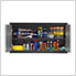 PRO 3.0 Series Grey 3-Piece Wall Cabinet Set with Integrated Display Shelf