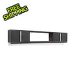 NewAge Garage Cabinets PRO 3.0 Series Black 3-Piece Wall Cabinet Set with Integrated Display Shelf