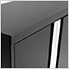 PRO 3.0 Series Black 3-Piece Wall Cabinet Set with Integrated Display Shelf