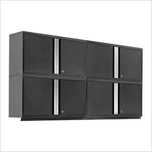 PRO Series Black 42" Wall Cabinet (4 Pack)