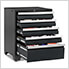 PRO Series Black 8-Piece Set with Stainless Steel Top
