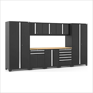 PRO Series 3.0 Black 9-Piece Set with Bamboo Top