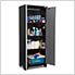 PRO Series Grey 16-Piece Corner Set with Stainless Tops and LED Lights