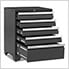 PRO Series Grey 16-Piece Corner Set with Stainless Tops and LED Lights