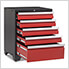 PRO Series 3.0 Red 16-Piece Corner Set with Stainless Tops and LED Lights