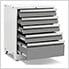 PRO Series Platinum 16-Piece Corner Set with Stainless Tops and LED Lights