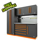 Proslat Fusion Pro 5-Piece Tool Cabinet System - The Works (Orange)