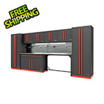 Proslat Fusion Pro 10-Piece Garage Cabinet System - The Works (Barrett-Jackson Edition)
