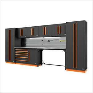 Fusion Pro 10-Piece Workbench System - The Works (Orange)