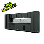 Proslat Fusion Pro 10-Piece Tool Cabinet System - The Works (Black)