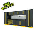Proslat Fusion Pro 10-Piece Tool Cabinet System - The Works (Yellow)