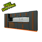 Proslat Fusion Pro 10-Piece Tool Cabinet System - The Works (Orange)