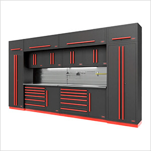 Fusion Pro 14-Piece Garage Storage System - The Works (Barrett-Jackson Edition)