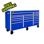 Proslat Blue 72" Rolling Tool Chest with Work Surface