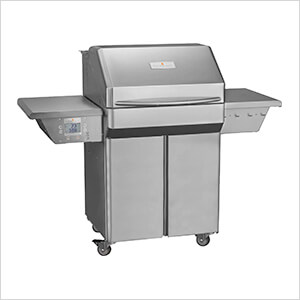 Pro 28-Inch Wi-Fi Controlled 304 Stainless Steel Pellet Grill (Cart)