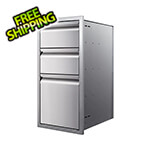 Memphis Grills 15-Inch Triple Access Drawer