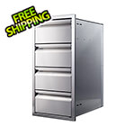 Memphis Grills 15-Inch Quadruple Access Drawer