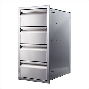 15-Inch Quadruple Access Drawer