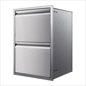 21-Inch Double Access Drawer