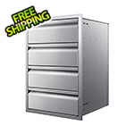 Memphis Grills 21-Inch Quadruple Access Drawer