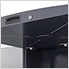 17.5' Premium Karbon Black Garage Cabinet System with Stainless Steel Tops