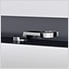 12.5' Premium Karbon Black Garage Cabinet System with Stainless Steel Tops