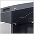 7.5' Premium Karbon Black Garage Cabinet System with Stainless Steel Tops