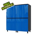 Contur Cabinet 5' Premium Santorini Blue Garage Cabinet System