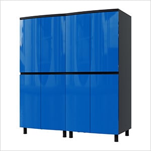 5' Premium Santorini Blue Garage Cabinet System