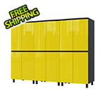 Contur Cabinet 7.5' Premium Vespa Yellow Garage Cabinet System