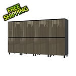 Contur Cabinet 10' Premium Terra Grey Garage Cabinet System