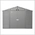 Select 10 x 14 ft. Storage Shed in Charcoal