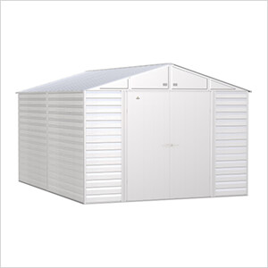 Select 10 x 14 ft. Storage Shed in Flute Grey