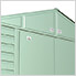 Select 10 x 14 ft. Storage Shed in Sage Green