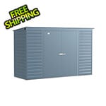 Arrow Sheds Select 10 x 4 ft. Storage Shed in Blue Grey