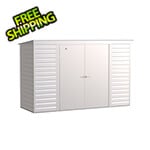 Arrow Sheds Select 10 x 4 ft. Storage Shed in Flute Grey