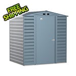 Arrow Sheds Select 6 x 5 ft. Storage Shed in Blue Grey